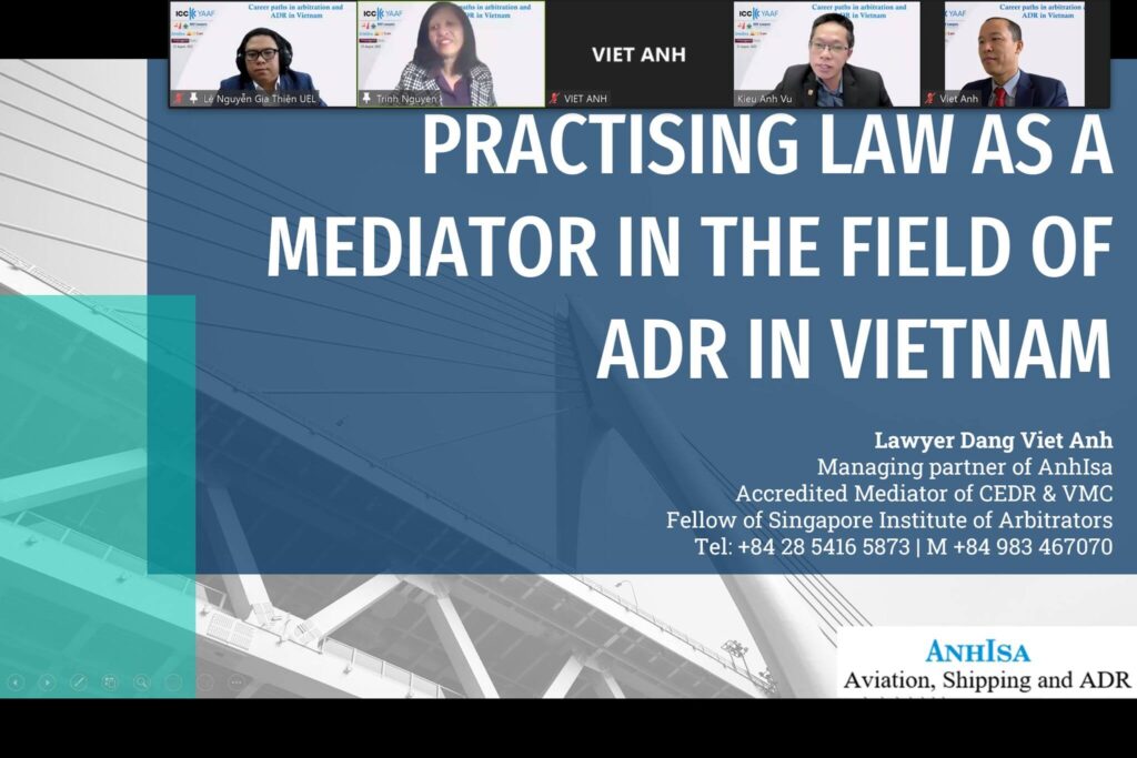 Webinar: Career paths in arbitration and ADR in Vietnam