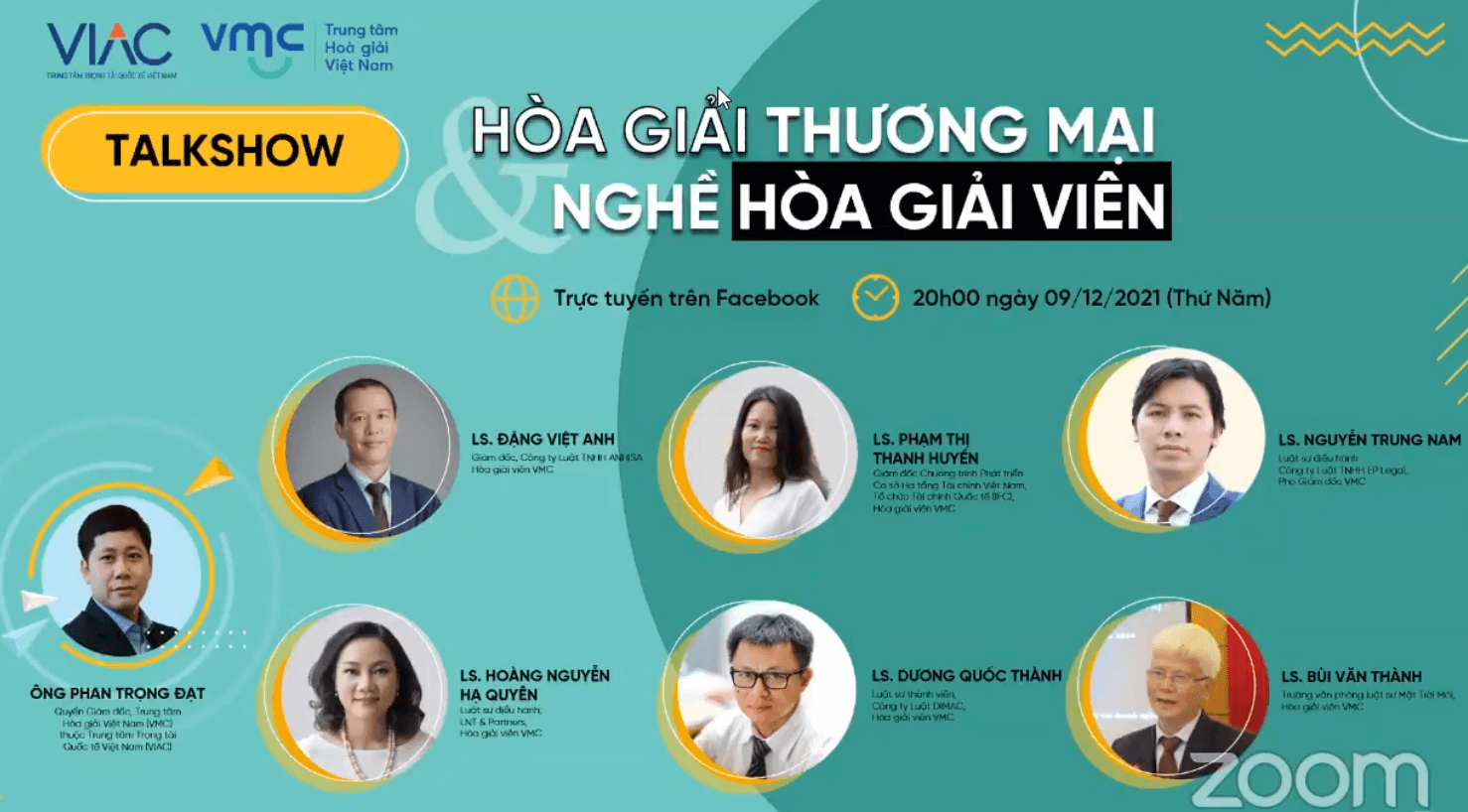 the talk show held by viac and vmc about mediation and how to become a mediator